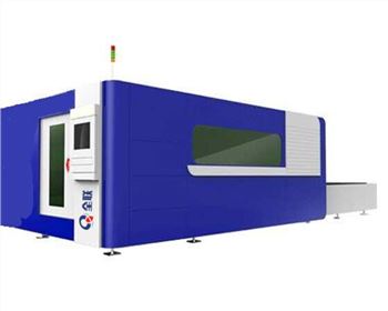 全(quán)防護送料(liào)光纖激光(guang)切割機