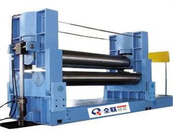 銀(yin)川W11Y系列(liè)液壓對(duì)稱式三(san)輥卷闆(pan)機